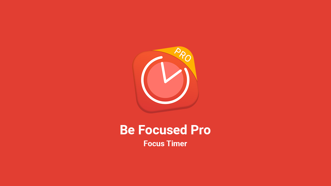 ポモドーロテクニックアプリ「Be Focused Pro」