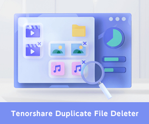 Tenorshare Duplicate File Deleter（重複写真削除ソフト）