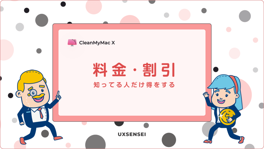 CleanMyMac Xの料金表・割引制度