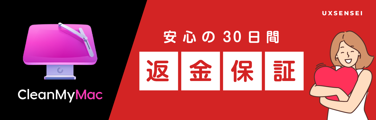CleanMyMacの30日間返金保証制度